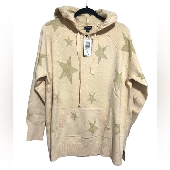 Torrid Jacquard Pullover Hooded Sweater NWT - Picture 6 of 8